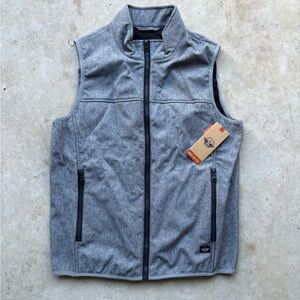 Dockers grey vest with zipper